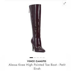 Vince Camuto knee high Boots wide calf NIB